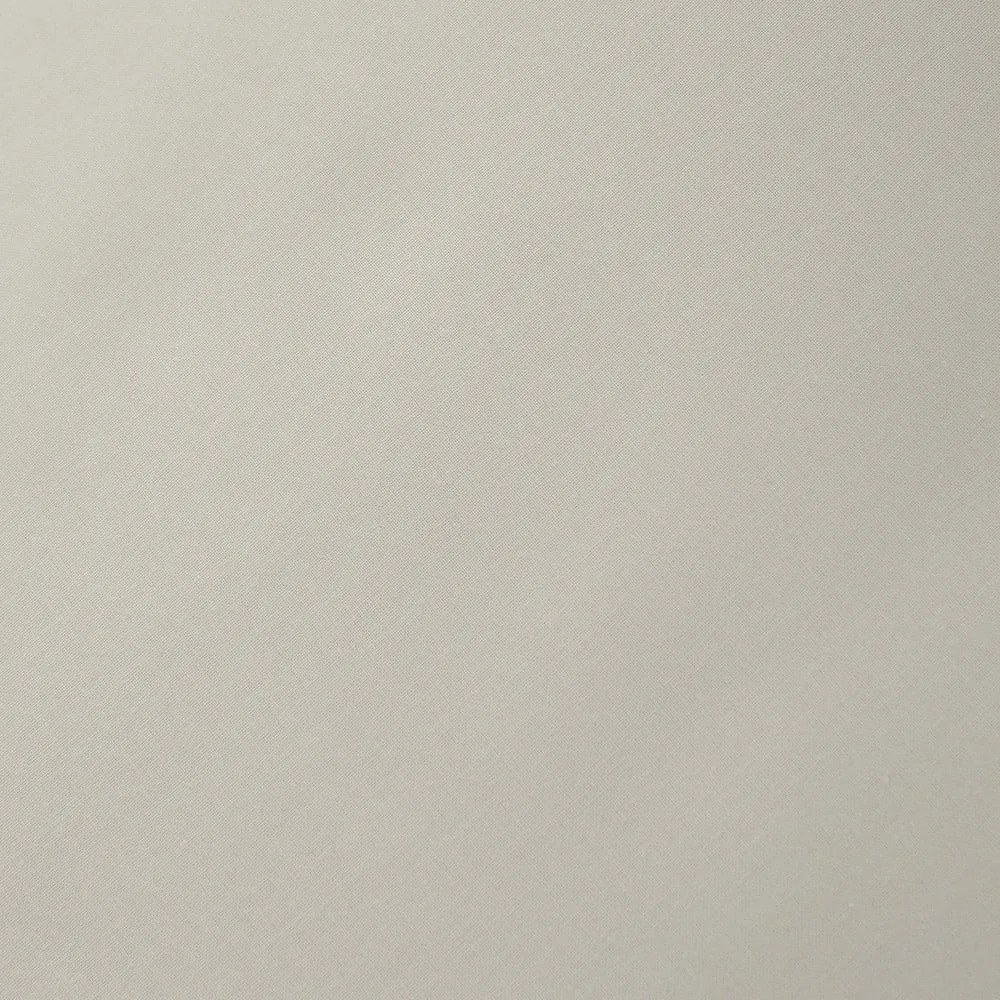 Cearceaf bej din bumbac percal cu elastic 90x190 cm Cotton Percale – Bianca