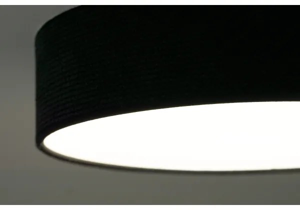 Duolla - Plafonieră LED CORTINA 26W 230V pr. 30 cm 4000K negru