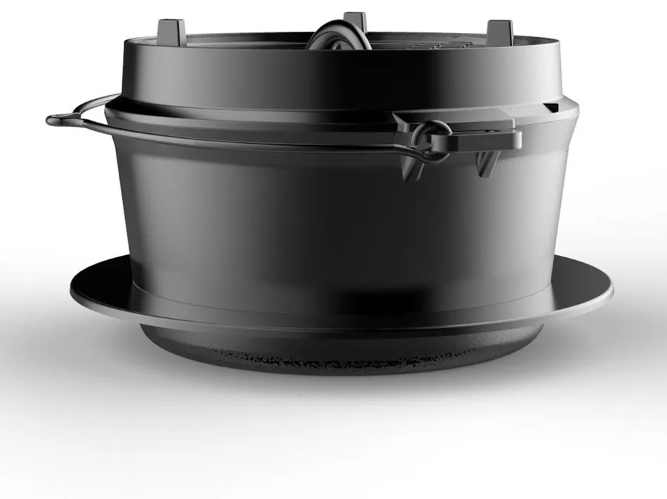 Oală din fontă cu capac Tepro 8230 Dutch Oven, 6 l