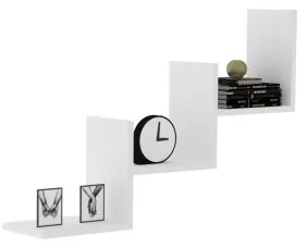 Etajeră de perete MIST 60x90 cm albă