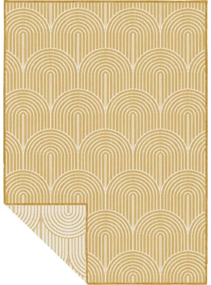 Covor de exterior galben ocru 80x150 cm Pangli Ochre – Hanse Home