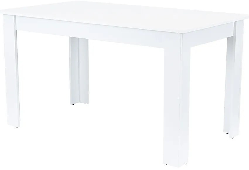 Masă de dining Yorki Standard 140x80 cm albă