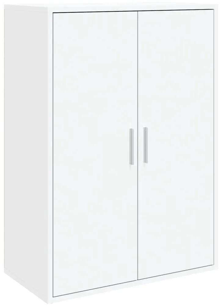 840485 vidaXL Dulap, alb, 60x31x84 cm, lemn prelucrat