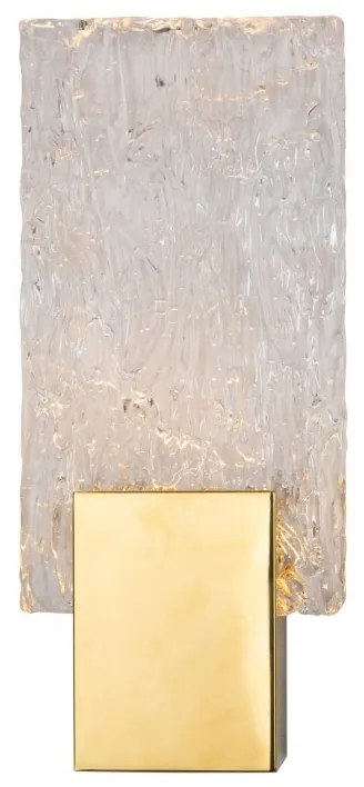 Aplica de perete LED design modern VETRO auriu W0289 MX