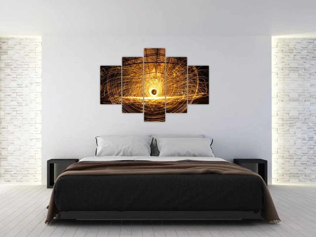 Tablou - Disc luminos (150x105 cm)