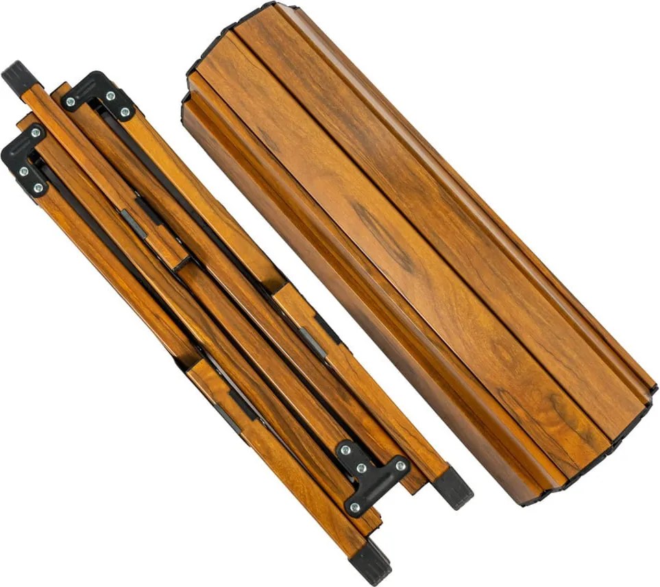 Masă pliabilă de camping Drevo 120