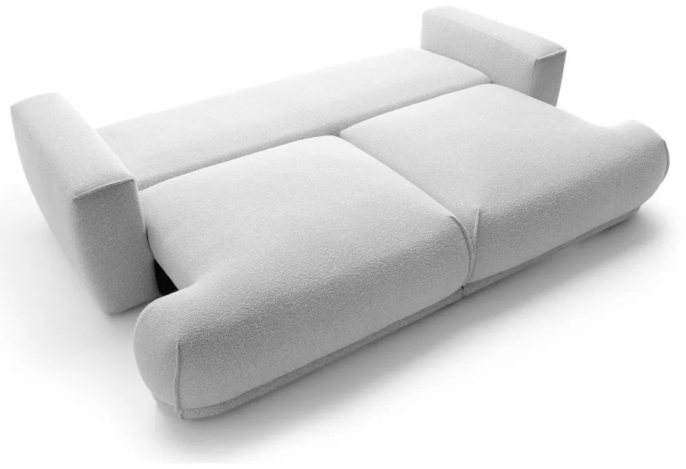 Canapea trei locuri Dita 3 (cement + negru). 1100484