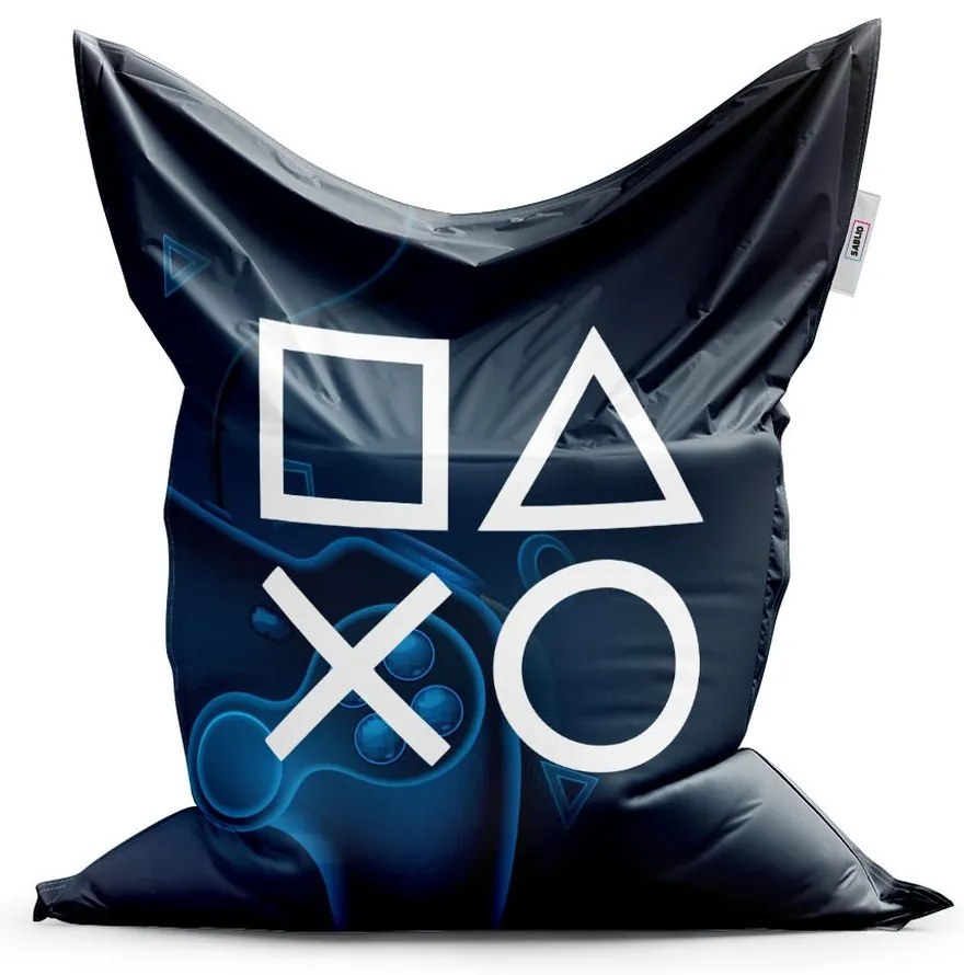 Sac de șezut Classic consolă 1 - pentru copii, negru