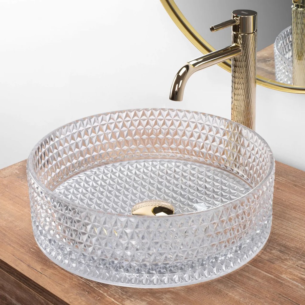 Lavoar pe blat Rea Cristal Transparent