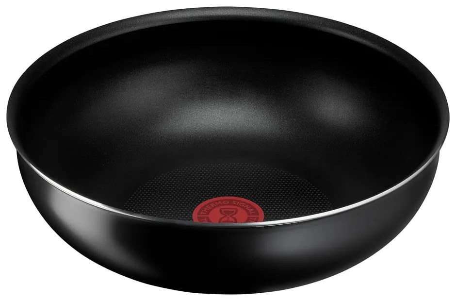 Set de vase pentru gătit 3 buc. din aluminiu Ingenio Easy Cook & Clean Black – Tefal