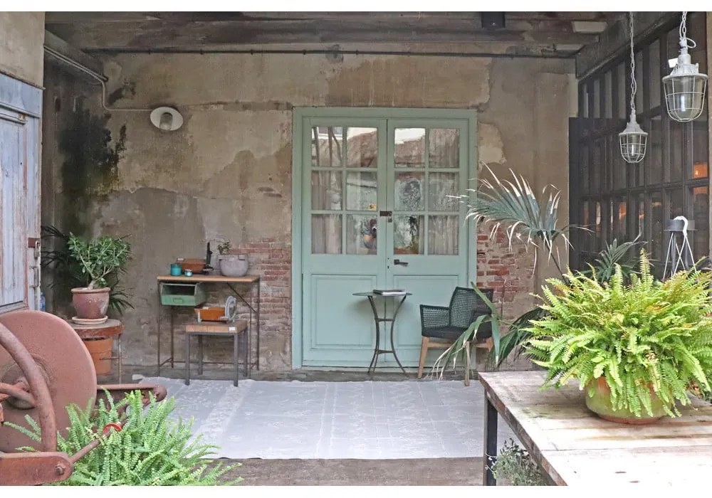 Covor alb lavabil/țesut manual din bumbac 170x240 cm Tribu Natural – Lorena Canals