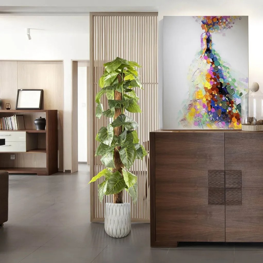 Planta artificiala decorativa Taro, H150