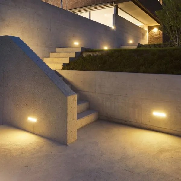 LED Aplica exterior 20W 230V 3000K IP65 gri