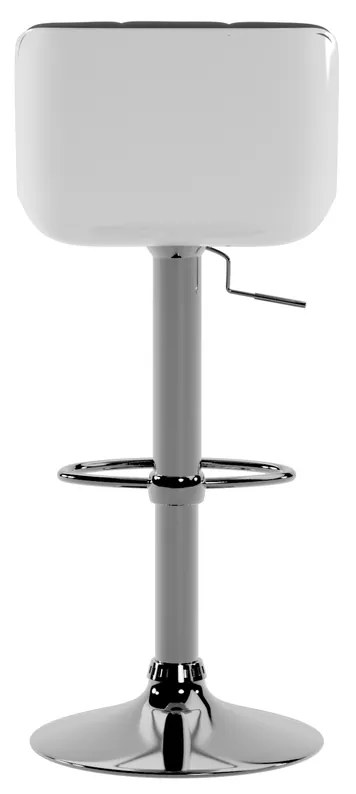 STONES Scaun din piele ecologică 36cm X 38.5cm H. 83/98cm | Aosom Romania