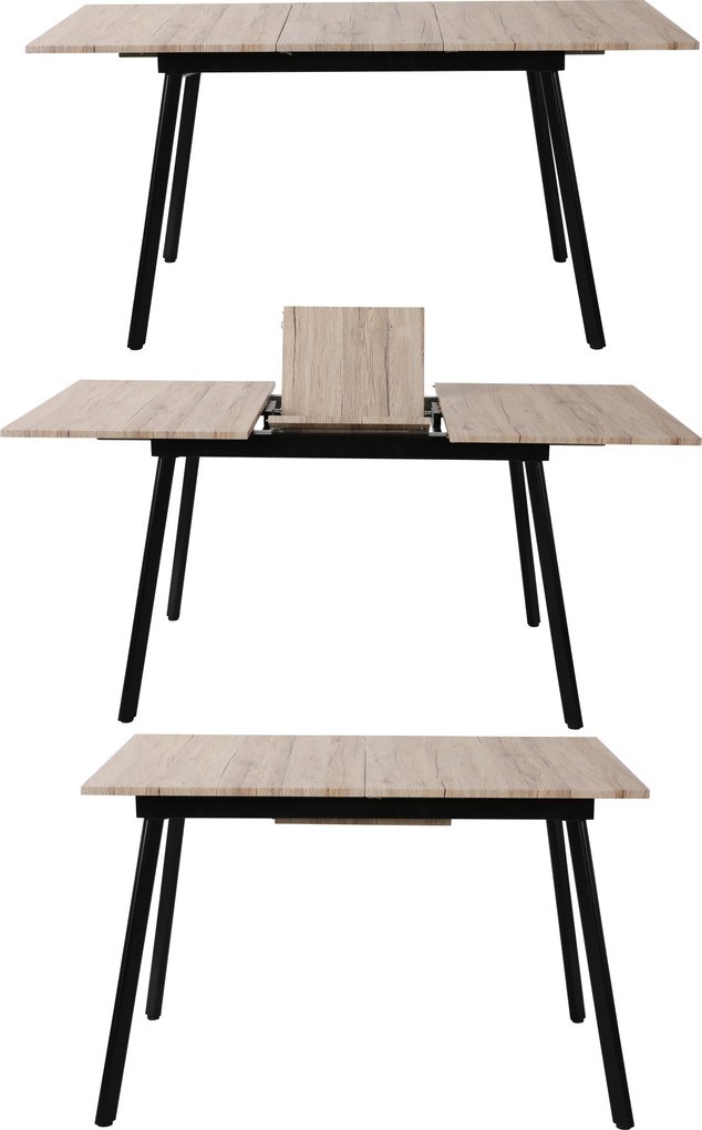 Set masă dining extensibilă cu 4 scaune