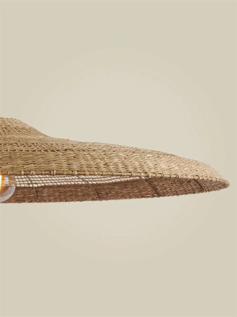 Lustra boho style Santorini 75x20cm natural, L
