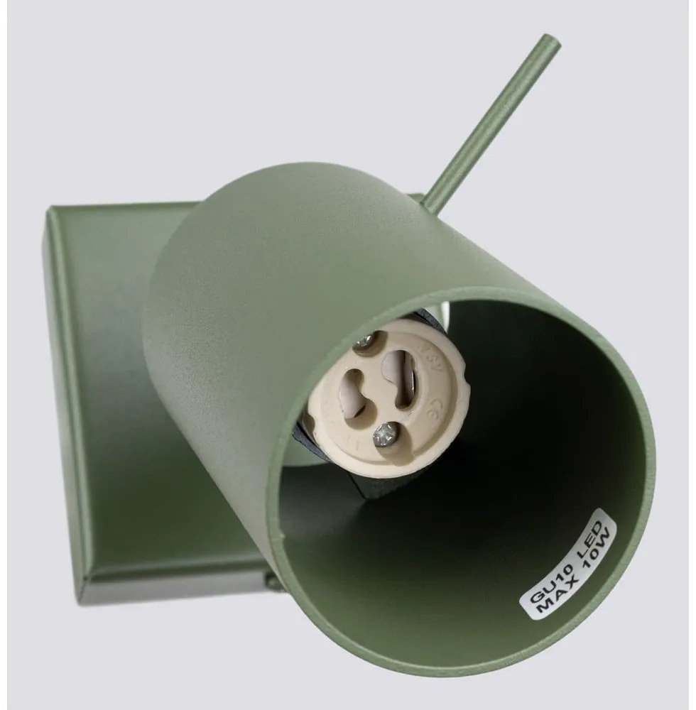 Spot verde 8x16 cm Etna – Sollux