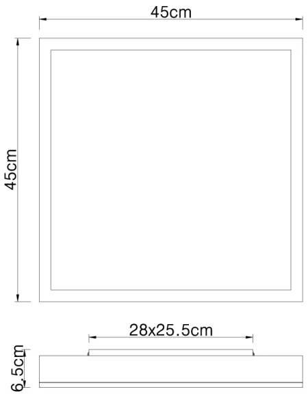 Plafonieră LED DORO LED/24W/230V Globo 416080WD2