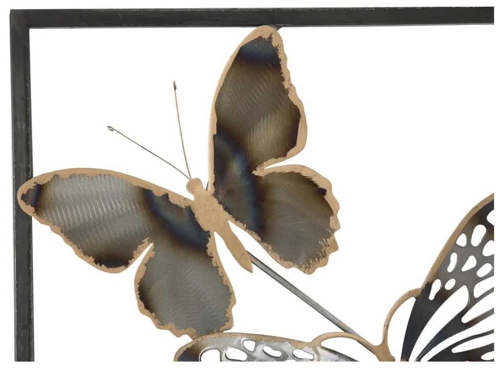 Decorațiune metalică pentru perete Mauro Ferretti Butterflies