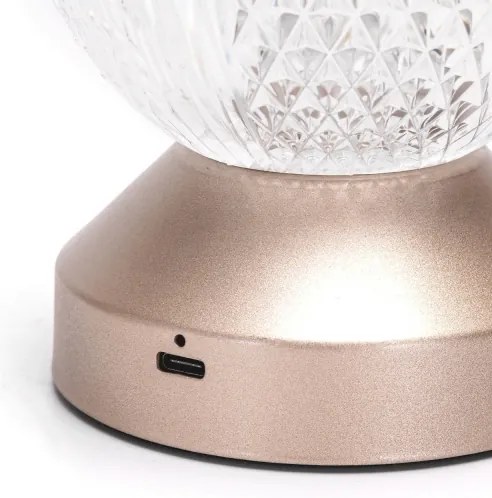 Lampă LED RGB reîncărcabilă dimabilă de masă Aigostar LED/1W/5V 1800mAh 13,5 cm + telecomandă