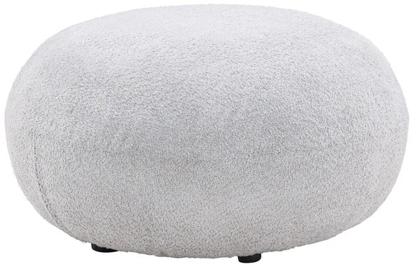 Taburet BOLOGNA diametru 74 cm, gri deschis