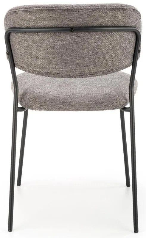 Scaun de bucaterie Zalar, gri/negru