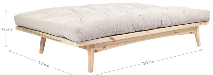 Canapea variabilă Karup Design Folk Clear/Wheat Beige