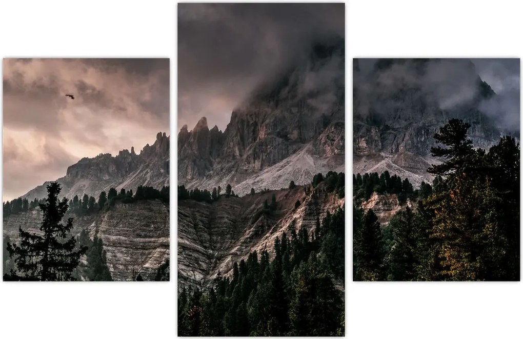 Tablou - Munții stâncoși (90x60 cm)