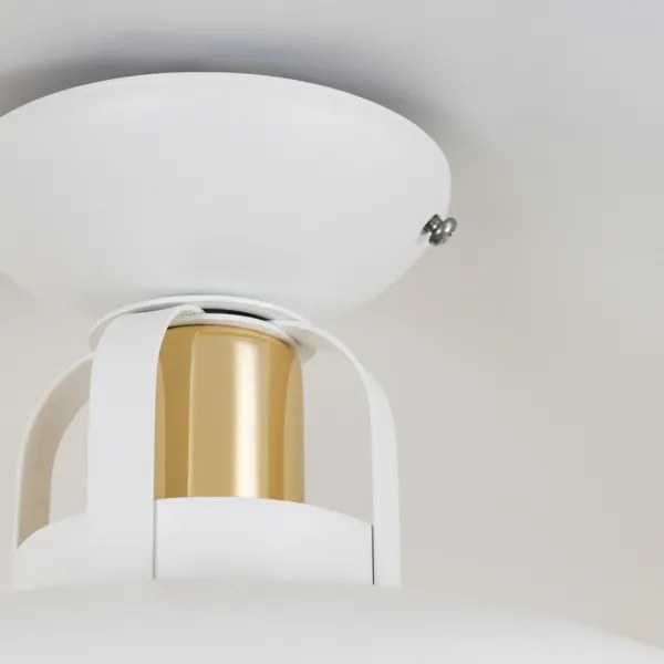 Lustră aplicată Brilagi FLAMENGO 1xE27/60W/230V alb