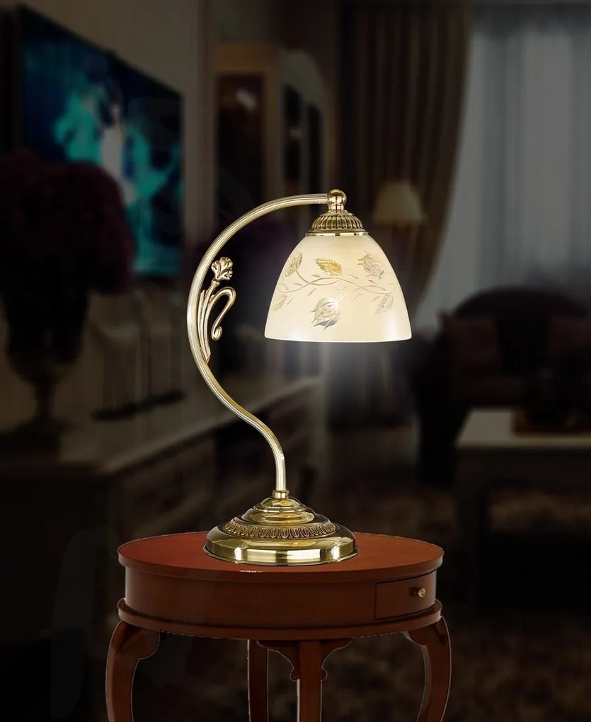 Veioza / Lampa de masa clasica realizata manual 6358