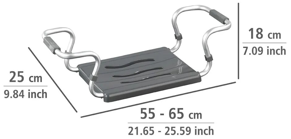 Suport scaun pentru cadă Wenko Secura