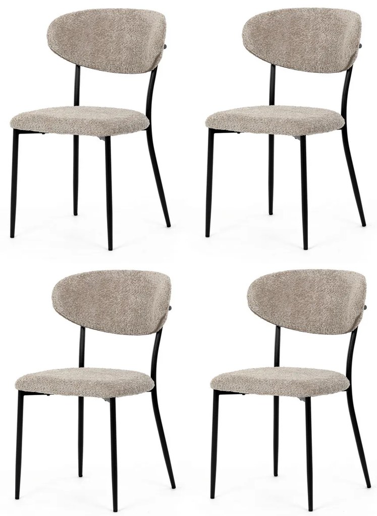 Set de scaune de sufragerie CT-W1021 LAN2, 4 buc