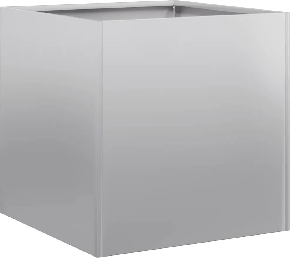 vidaXL Jardinieră 40x40x40 cm oțel galvanizat