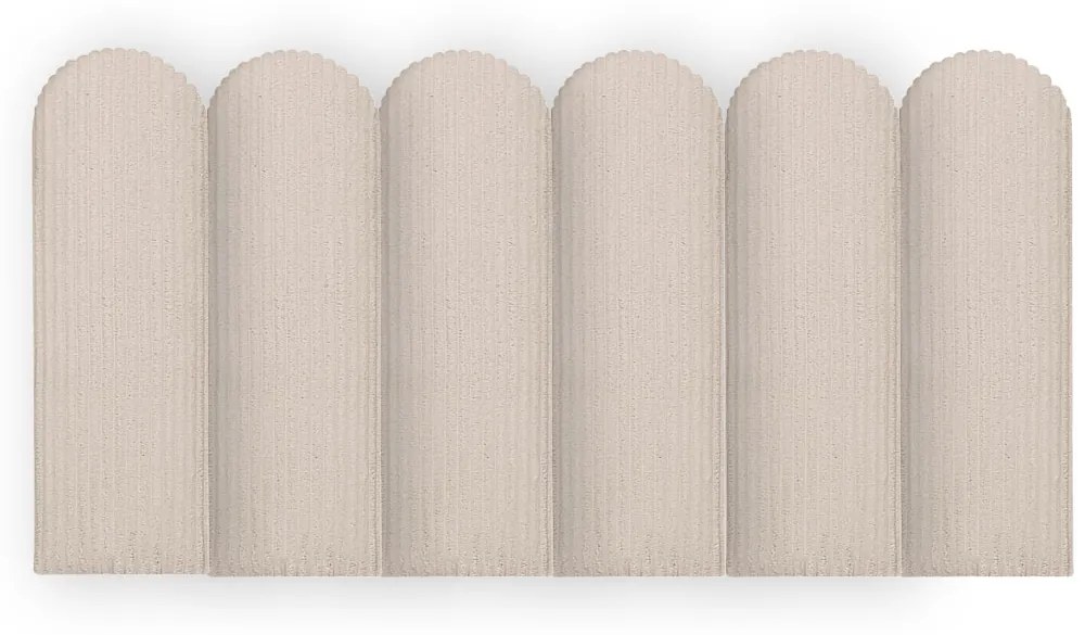 Panou de perete tapitat FENCE LINCOLN 20x60 cm Culoare: Crem