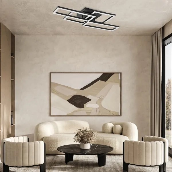 Rabalux 71389 - Plafonieră LED DRUSUS, reglabilă, 40W/230V 3000-6500K + telecomandă