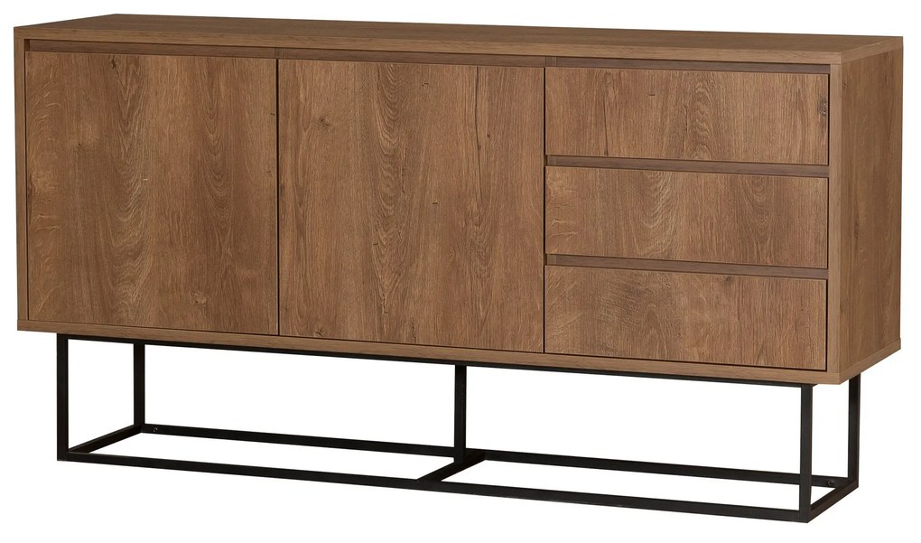 Mobilier living Lexuna 7 (Nuc + Negru). 1088909