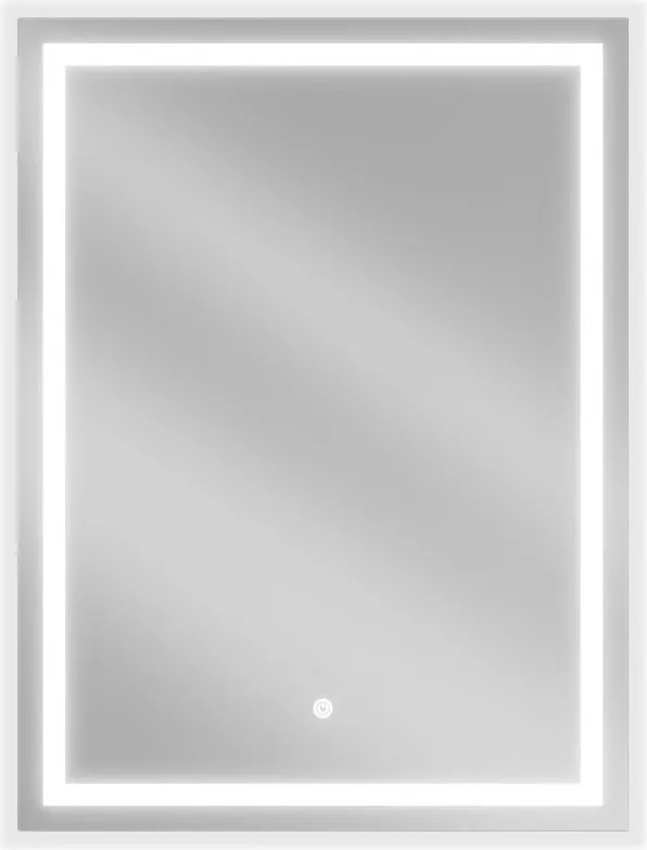 Mexen Miko oglindă de baie iluminată 60 x 80 cm, LED 6000K, anti-aburire - 9819-060-080-611-00