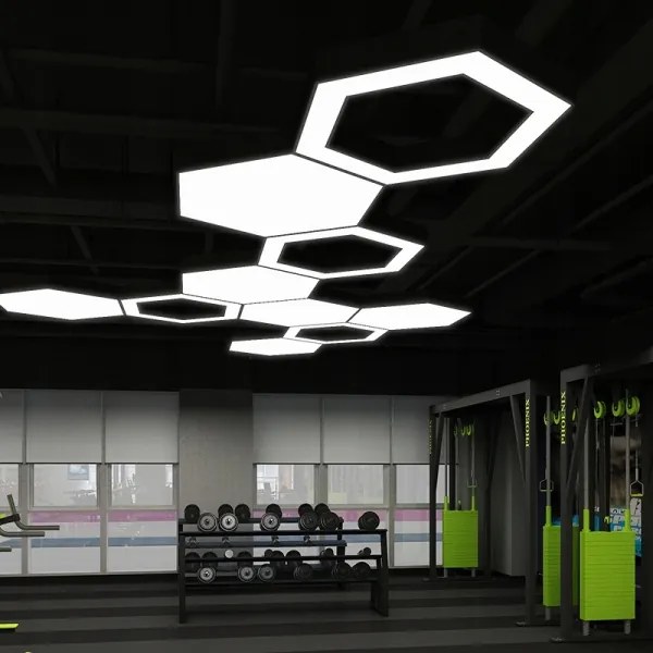 Lustră LED suspendată pe cablu, 20W/230V, neagră