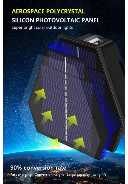 Immax 08488L - Lampă solară LED de perete cu senzor LED/2W/5V IP54