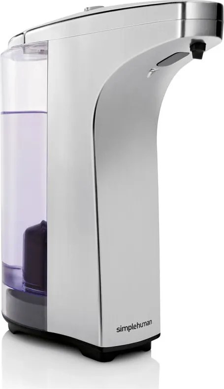 Dispenser de săpun cu senzor din metal gri 237 ml - simplehuman