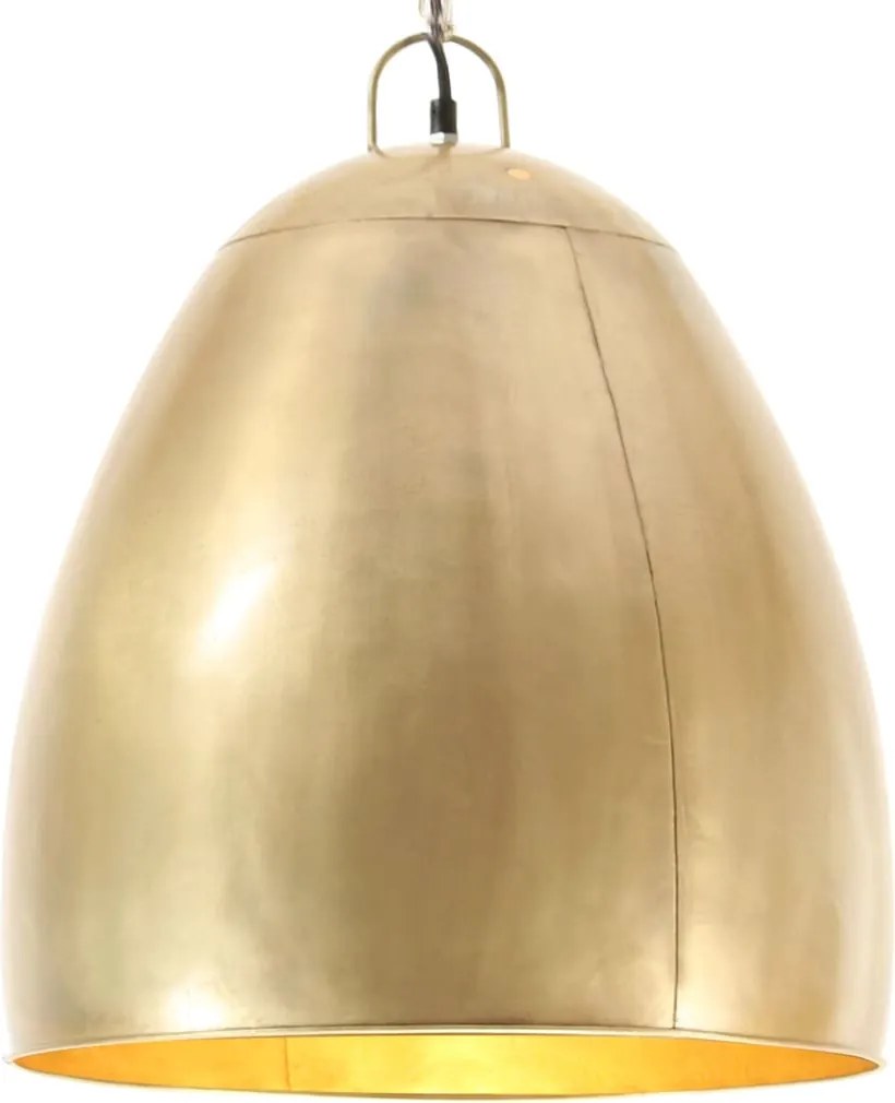 vidaXL Lampă suspendată industrială, 25 W, arămiu, 42 cm, E27, rotund