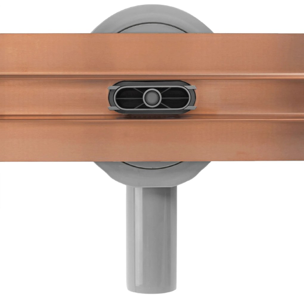 Rigola dus REA Neox Slim pro Brushed l.Copper 70