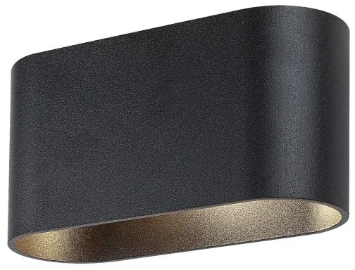 Aplică KAUNAS 1xG9/10W/230V neagră Rabalux 7023