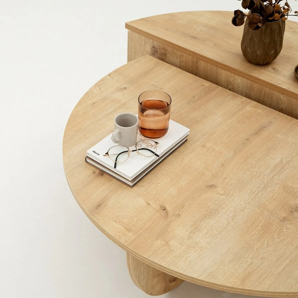 Măsuță de conferință Podium Sapphire Oak