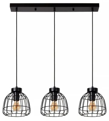 Lustră pe cablu Lucide 00429/03/30 FILOX 3xE27/40W/230V