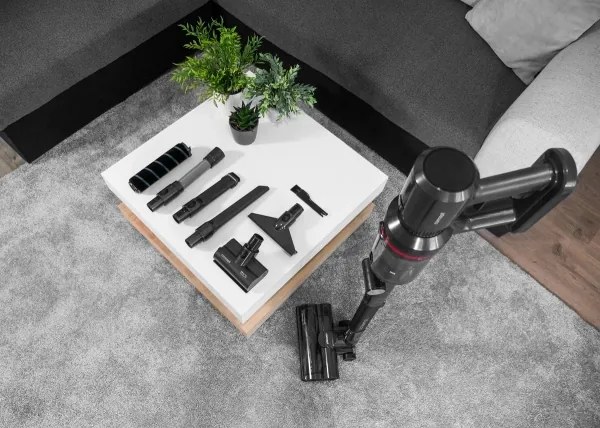 Concept VP6150 - Aspirator vertical 3 în 1 ULTIMATE UV POWER 500W/29,6V 2200 mAh, negru