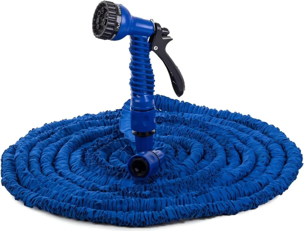 Furtun de gradina extensibil, albastru - 45m