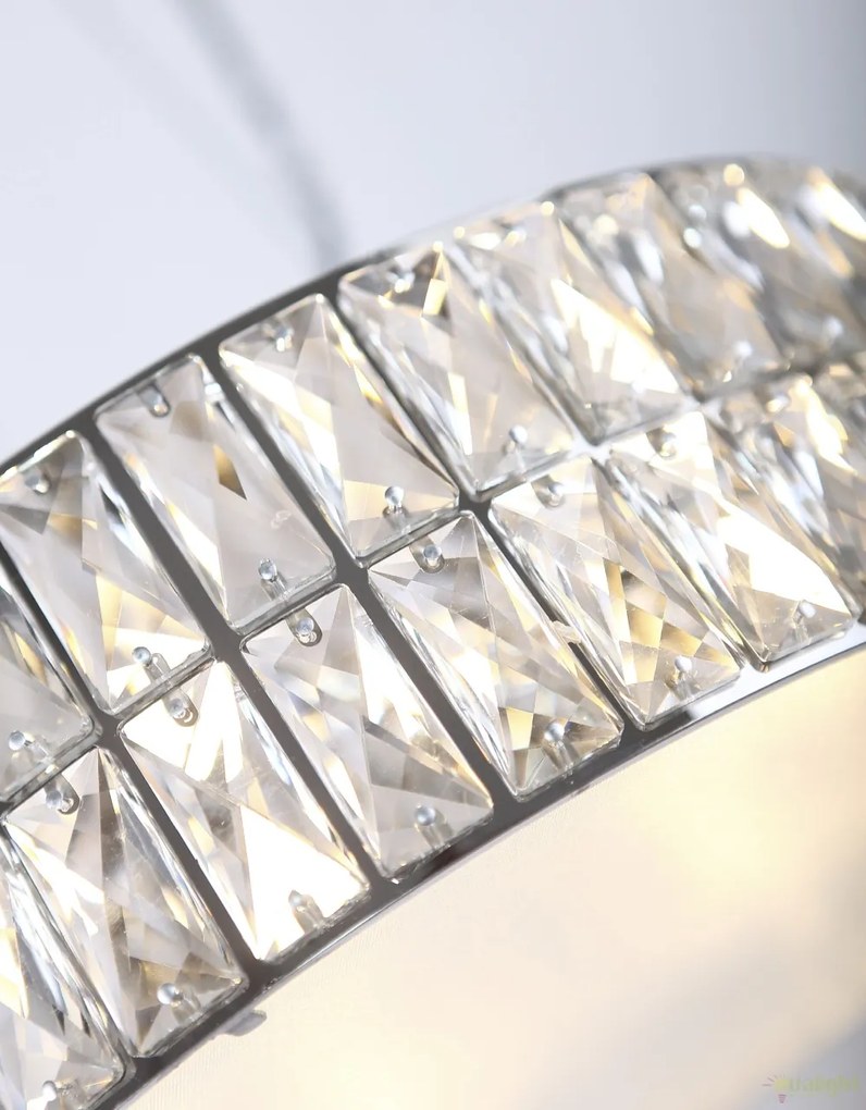 Lustra suspendata design elegant 46cm DIAMANTE II P0238 MX