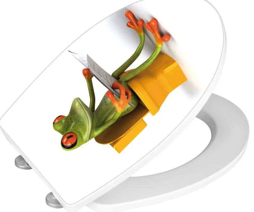 Capac WC Wenko Frog News, 45 x 38,8 cm