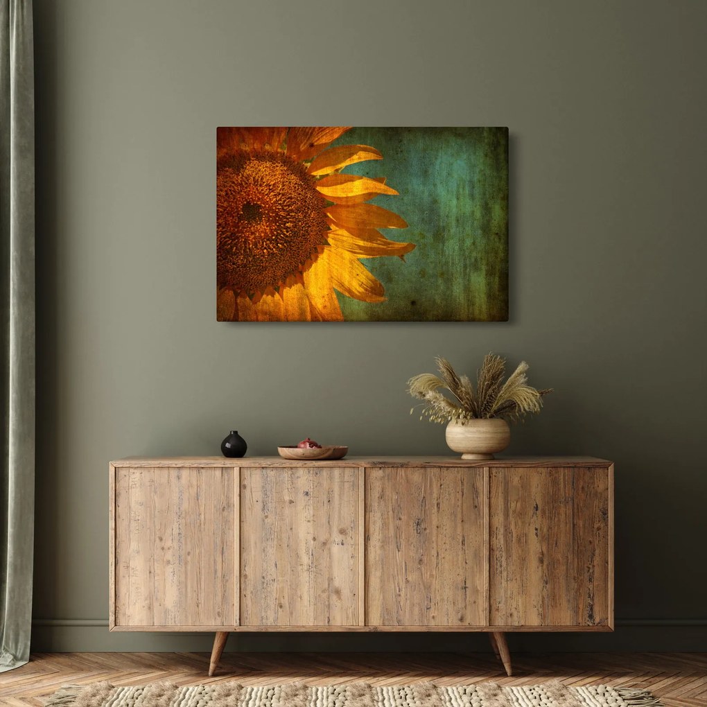Tablou - Floarea soarelui (90x60 cm)
